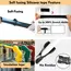 Self Sealing Fusing Silicone Tape,Waterproof Hose Tape Pipe for Water Emergency Pipeline Repair Cable Winding Insulating Red