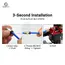 Creativity 3D PC4-M6 PC4-M5 PC4-01 PC6-01 Pneumatic Straight Connector Part Bore 4mm PTFE Tube Filament M6 Feed Fitting Coupler