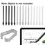 Replacement Stylus Pencil Nib for Samsung Galaxy Tab S6 Lite S6 S7 S8 S9 S10 S10U S23 S24 S25 S Pen Tips with Removal Tweezer