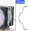 2PCS/lot 80/90/120MM Cooler Fan Buckle Computer CPU Cooling Fan Clips 304 Stainless Steel Wire Fastener Buckle Bracket