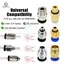 Creativity 3D PC4-M6 PC4-M5 PC4-01 PC6-01 Pneumatic Straight Connector Part Bore 4mm PTFE Tube Filament M6 Feed Fitting Coupler