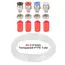 XCR 3D Printer Filament Dryer Box Pneumatic Connector with Nut for PLA ABS Filaments 2.5x4mm PTFE Tube 3D Printer Accessories