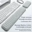 Keyboard Mouse Wrist Rest Pad Memory Foam Hand Rest Support Support Ergonomic Wrist Cushion Pad Memory Foam For Notebook Laptops
