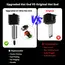 Hotend Kit For Bambu Lab A1/A1 Mini High Flow 0.2/0.4/0.6/0.8mm Hardened Steel Nozzle Quick Swap Hot End Assembly Replacement