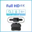 Portable Full HD 1080P 2K 4K Webcam PC Laptop Auto Focus Webcam Live Streaming Flexible with Microphone Live Broadcast withLight