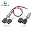 1PCS 12mm Zinc Alloy Electronic Key Switch With 2 Keys ON OFF Phone Lock Security Power Button Tubular Terminals 2 Position 1A