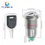 1PCS 12mm Zinc Alloy Electronic Key Switch With 2 Keys ON OFF Phone Lock Security Power Button Tubular Terminals 2 Position 1A