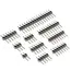 2.54mm Single Row Male PCB Board Pin Header Connector with Pin Header 2/3/4/5/6/8/10/12/20/40 Pins for Arduino