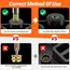 Heat Set Insert Soldering Iron Tip Head M2 M2.5 M3 M4 M5 M6 Hot Melt Insets Nut Brass Embedded Thread Insertion Kit For Plastic