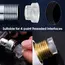 Faucet Leak-proof Sealing Gaskets Universal Washer Thread Installation Fitting Triangle Valve Free Tape Sealed Rings Washers