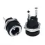 10/50PCS 5/10Pcs DC Power Supply Jack Socket Female Panel Mount Connector 5.5 2.1mm Plug Adapter 5.5x2.1 DC-022B