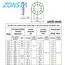 M3 M4 M5 M6 M8 M10 M12 M14 M16~M22 Stainless Steel Dacromet Double Deck Self-Locking Washer Wedge Lock Loose Shock Proof Gasket.