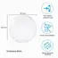 Round Self-Adhesive Clear Door Stopper Rubber Damper Buffer Cabinet Muffler Wall Protector Door Handles Bumper Protective Plug