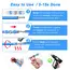 WOZOBUY Heat Shrinkable Wire Connectors  SST21 Waterproof Sleeve AWG22-18 Butt Electrical Splice Tinned Solder Seal Terminal