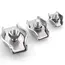 1-5pcs Waterproof Stainless Steel Wire Rope Clips Single/Double Grips Cable Clamps Chuck Lock M2-M6 Cable Wire Hardware Fastener