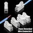 10/20/50pcs Quick Terminal Connector 1P 2P Cable Wire Connectors  Spring Wire Connection Terminals Terminal Block Connector