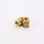 Brass Hot Melt Inset Nuts Heating Molding Copper Thread Inserts Nut SL-type Double Twill Knurled Injection Brass Nut M2M3 100Pcs