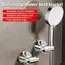 1PC Round Shower Head Holder Adjustable Wall Mounted Shower Support Self-Adhesive Showerhead Handheld Bracket Bathroom Base