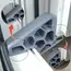 1/2/4pcs Heavy Duty Non Slip Window/Balcony Door Stop with Track Lock - Easy To Install Remove, Anti-Wind Holder Honeycomb Hole