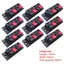 10 PCS Plastic 2/4 Positions Connector Terminal Push In Jack Spring Load Audio Speaker Terminals Breadboard Amplifier Test Clip