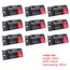 10 PCS Plastic 2/4 Positions Connector Terminal Push In Jack Spring Load Audio Speaker Terminals Breadboard Amplifier Test Clip