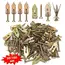 100/50set Self Tapping Screws Self Drilling Anchors Screws Drywall Anchors Easy Application for Gypsum Plasterboard Dowel