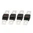 1Set(2PCS) ANS Trumpet Fork Plug Fuse 32V 40A 50A 60A 70A 80A 100A 125A 150A 200A Bolt Fixed Insurance + ANS-8 Safety Plate Base
