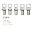 20PCS 4-25mm Assortment Tinned Copper Lugs Ring Crimp Terminals Battery Wire Welding Cable Connectors Kit