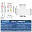 EARU Tuya WiFi ZigBee MCB Smart Circuit Breaker 63A Switch Energy Meter Timer Relay KWh Voltage Current Protector Remote Control