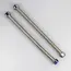 2pcs G1/2"G3/4"G1"  Stainless Steel Corrugated Water Hard Pipe Hose 20-200cm