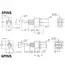 10pcs MTS-102 103 MTS-202 203 Toggle Switch 6A 125VAC On SPDT 6mm Mini Switch DPDT Off Waterproof Cap