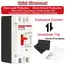 EARU 1P 2P DC Solar Molded Case Circuit Breaker MCCB Overload Protection Switch Protector Solar Photovoltaic PV Battery Isolator