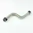 2pcs G1/2"G3/4"G1"  Stainless Steel Corrugated Water Hard Pipe Hose 20-200cm