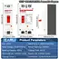 EARU 1P 2P DC Solar Molded Case Circuit Breaker MCCB Overload Protection Switch Protector Solar Photovoltaic PV Battery Isolator