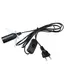 Lamp Cord with Dimmer Switch E14 Hanglamp Holder Light Bulbs Socket EU Plug 1.8m Power Cord Cable Lava Lamp Base