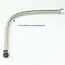 2pcs G1/2"G3/4"G1"  Stainless Steel Corrugated Water Hard Pipe Hose 20-200cm