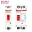 EARU 1P 2P DC Solar Molded Case Circuit Breaker MCCB Overload Protection Switch Protector Solar Photovoltaic PV Battery Isolator