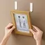 12/24pairs Photo Frame Fixing Pads Removable Adhesive Strips No Damage To Wall For Picture Hanging Festival Decoration Tape