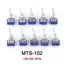 5PCS Blue Mini MTS-102 3-Pin SPDT ON-ON 6A 125VAC Miniature Toggle Switches MTS-103 MTS-202 MTS-203 6PIN ON-OFF-ON