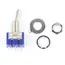 5PCS Blue Mini MTS-102 3-Pin SPDT ON-ON 6A 125VAC Miniature Toggle Switches MTS-103 MTS-202 MTS-203 6PIN ON-OFF-ON