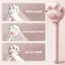 High Pressure Filter Shower Head Cute Cat Paw 3-mode Adjustable Spray Rain Water Saving Faucet Showerheads Bathroom Accessories