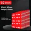 3M 10pcs Strong Double Sided Tape Adhesive 5608 Square/Round Die Cut High Viscosity Traceless Foam Tape for Car Special Fixed