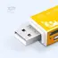 Alloy Card Reader 4 Ports USB2.0 Micro SD TF M2 MS Pro Duo MMC SDHC DV Phone Camera Memory Card Adapter with LED Indicator