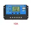 Solar Charge Controller 10A to 100A LCD Display Dual USB Auto Regulator for Solar Panel Battery System Charging