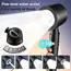 New High Pressure Water Saving Filter Shower Head 5 Modes Handheld Shower Head One Button Stop Bathroom Accessories Set