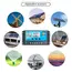 Solar Charge Controller 10A to 100A LCD Display Dual USB Auto Regulator for Solar Panel Battery System Charging
