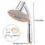 6 Inch High Pressure 360 Degrees Rotation Large Round Big Rainfall Sprayer Bathroom Hand Held Shower Head Accessories Faucet Spa
