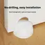 Stainless Steel Rubber Magnetic Door Stopper Punch-free Sticker Concealed Door Holder Floor-mounted Nail-free Doorstop