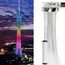 360° Rotating Turbine Fan Handheld Shower Head High Pressure Water Saving Spray Shower Filter Bathroom Accessories