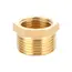 Brass Hex Bushing Reducer Pipe Fitting 1/8 1/4 3/8 1/2 3/4 Female to Male Thread Reducing Water Gas Adapter Coupler Connector